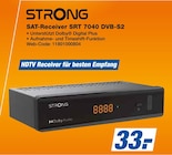 SAT-Receiver SRT 7040 DVB-S2 Angebote von STRONG bei expert TeVi Nürnberg für 33,00 €