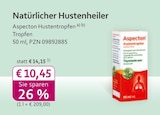 mea - meine apotheke - Hustentropfen Angebot im Prospekt Hustentropfen bei mea - meine apotheke im Prospekt "" für 10,45 €