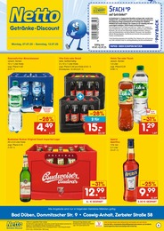 Netto Marken-Discount Prospekt für Coswig mit 2 Seiten Netto Marken-Discount Prospekt für Coswig: "DER ORT, AN DEM DU IMMER AUSGEZEICHNETE PREISE FINDEST.", 2 Seiten, 07.07.2025 - 12.07.2025