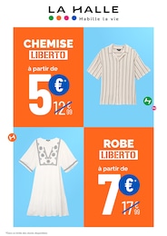 Prospectus La Halle à Le Plessis-Trévise "Habille la vie", 1 page, 01/04/2026 - 05/04/2026