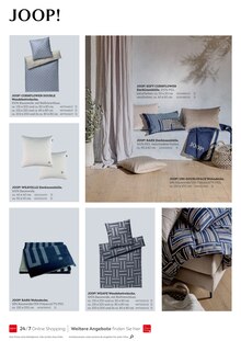 Bettwäsche im XXXLutz Möbelhäuser Prospekt "JOOP!" mit 18 Seiten (Stuttgart)