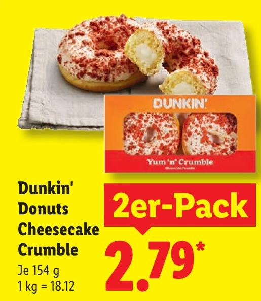 Donuts Cheesecake Crumble