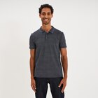 Polo slim manches courtes stretch bleu marine homme dans le catalogue La Halle