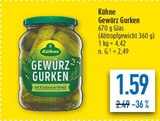 Gewürz Gurken Angebote von Kühne bei diska Weiden für 1,59 €