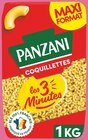 Pâtes Les 3 Minutes Coquillettes - PANZANI en promo chez Intermarché Pâtes Les 3 Minutes Coquillettes - PANZANI dans le catalogue Intermarché