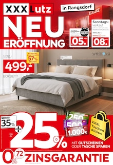Boxspringbett im aktuellen XXXLutz Möbelhäuser Prospekt (Berlin) Boxspringbett im XXXLutz Möbelhäuser Prospekt "NEUERÖFFNUNG" mit 24 Seiten (Berlin)