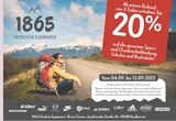 Rucksack im V-Markt Prospekt Sport- und Outdoorbekleidung, Schuhe und Rucksäcke im aktuellen V-Markt Prospekt