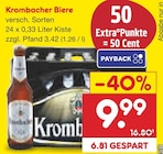 Biere von Krombacher im aktuellen Netto Marken-Discount Prospekt
