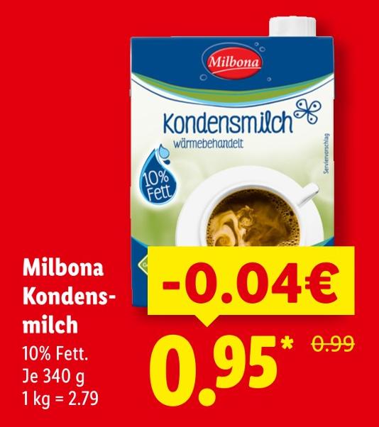 Kondensmilch
