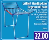 Standtrockner Pegasus 180 Solid im Angebot bei EDEKA in Gießen Standtrockner Pegasus 180 Solid Angebote von Leifheit bei EDEKA Gießen für 22,00 €