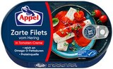 Zarte Herings-Filets In Tomaten-Creme im Angebot bei Penny in Bornheim Zarte Herings-Filets In Tomaten-Creme Angebote von Appel bei Penny Bornheim für 1,11 €