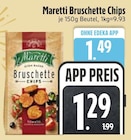 Bruschette Chips von Maretti im aktuellen EDEKA Prospekt für 1,29 €
