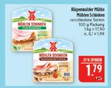 Mühlen Schinken Angebote von Rügenwalder Mühle bei Marktkauf Bautzen für 1,79 €