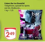 Bar Ice Eiswürfel Angebote von Cubers bei GLOBUS Neunkirchen für 2,49 €