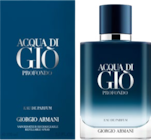 Acqua di Gioia Homme Profondo Angebote von Giorgio Armani bei Travel FREE Passau für 89,99 €