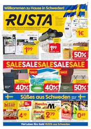 Rusta Prospekt für Essen mit 16 Seiten Rusta Prospekt für Essen: "Willkommen zu Hause in Schweden!", 16 Seiten, 14.06.2025 - 20.06.2025