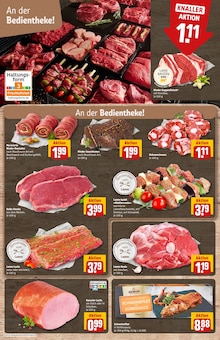 Schweinefilet im aktuellen REWE Prospekt (Nürnberg) Schweinefilet im REWE Prospekt "Dein Markt" mit 38 Seiten (Nürnberg)