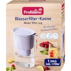Wasserfilter-Kanne im Angebot bei dm-drogerie markt in Elmshorn Wasserfilter-Kanne Angebote von Profissimo bei dm-drogerie markt Elmshorn für 14,95 €