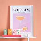 Image encadree cocktail en promo chez B&M Image encadree cocktail dans le catalogue B&M