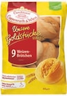 Aktuelle Wecker Angebote bei tegut in Frankfurt (Main) Aktuelles Unsere Goldstücke Weizen-Brötchen Angebot bei tegut in Frankfurt (Main) ab 1,59 €