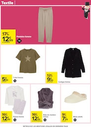 Offre Pantalon Femme dans le catalogue Carrefour du moment à la page 73