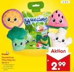 Squeezlings Plüschfiguren Serie II von Simba für 2,99 € bei Netto Marken-Discount im Angebot Squeezlings Plüschfiguren Serie II von Simba im aktuellen Netto Marken-Discount Prospekt
