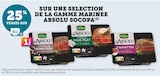 25% versés sur ma Carte U sur une sélection de la gamme marinée absolu Socopa à U Express dans Orchamps-Vennes
