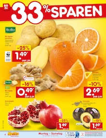 Äpfel im Netto Marken-Discount Prospekt "Aktuelle Angebote" mit 61 Seiten (Mönchengladbach)