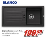 Silgranitspüle Favum 45 S Angebote bei Möbel AS Baden-Baden für 199,95 €