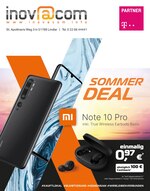inovacom Prospekt für Bergisch Gladbach mit 8 Seiten inovacom Prospekt für Bergisch Gladbach: "SOMMER DEAL Note 10 Pro", 8 Seiten, 01.08.2020 - 31.08.2020