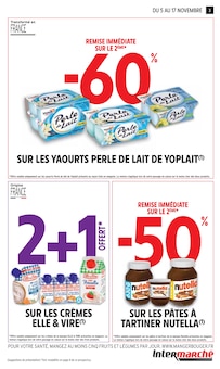 Promo Lait dans le catalogue Intermarché du moment à la page 3