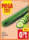 nah und gut Hüllhorst - Salatgurken Angebot im Prospekt Salatgurken bei nah und gut im Hüllhorst Prospekt für 0,79 €
