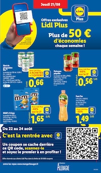 Promo Bio dans le catalogue Lidl du moment à la page 7