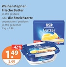 Frische Butter im V-Markt Prospekt Frische Butter von Weihenstephan im aktuellen V-Markt Prospekt für 1,49 €