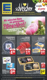 Aktueller EDEKA Supermarkt Prospekt in Gleichamberg und Umgebung, "Wir lieben Lebensmittel!" mit 26 Seiten, 13.05.2024 - 18.05.2024