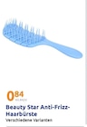 Anti-Frizz-Haarbürste im Action Prospekt Anti-Frizz-Haarbürste von Beauty Star im aktuellen Action Prospekt für 0,84 €