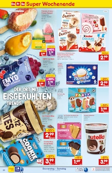 Nutella im aktuellen Netto Marken-Discount Prospekt (Lahr (Schwarzwald)) Nutella im Netto Marken-Discount Prospekt "Aktuelle Angebote" mit 51 Seiten (Lahr (Schwarzwald))