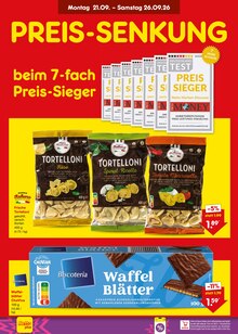 Nudeln im Netto Marken-Discount Prospekt "Aktuelle Angebote" mit 72 Seiten (Neuss)