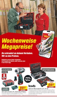 Bohrmaschine im aktuellen toom Baumarkt Prospekt (Braunschweig) Bohrmaschine im toom Baumarkt Prospekt "Respekt, wer's selber macht." mit 12 Seiten (Braunschweig)