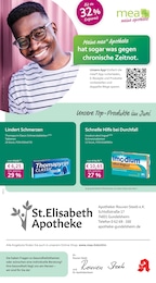 mea - meine apotheke Prospekt für Mosbach mit 4 Seiten mea - meine apotheke Prospekt für Mosbach: "Unsere Juni-Angebote", 4 Seiten, 01.06.2025 - 30.06.2025