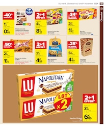 Offre Barres de céréales dans le catalogue Carrefour du moment à la page 51