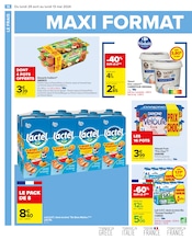 Lait Angebote im Prospekt "Maxi format mini prix" von Carrefour auf Seite 20