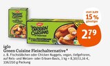 Green Cuisine Fleischalternative von iglo im aktuellen tegut Prospekt für 2,79 €
