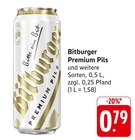 Aktuelle Bitburger Angebote bei E center in Landau (Pfalz) Aktuelles Premium Pils Angebot bei E center in Landau (Pfalz) ab 0,79 €