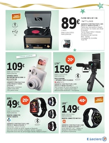 Promo Écouteurs dans le catalogue E.Leclerc du moment à la page 23