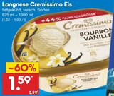 Cremissimo Eis Angebote von Langnese bei Netto Marken-Discount Lünen für 1,59 €