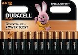 Plus AA X12 Special Offer - Duracell en promo chez Intermarché Hyper Versailles à 6,53 €