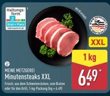 Minutensteaks XXL von Meine Metzgerei im aktuellen ALDI Nord Prospekt