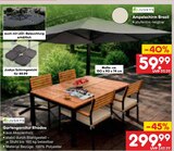 Ampelschirm Brazil von Juskys im aktuellen Netto Marken-Discount Prospekt für 59,99 €