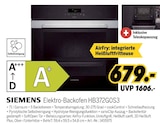 Elektro-Backofen HB372G0S3 Angebote von SIEMENS bei MEDIMAX Stralsund für 679,00 €